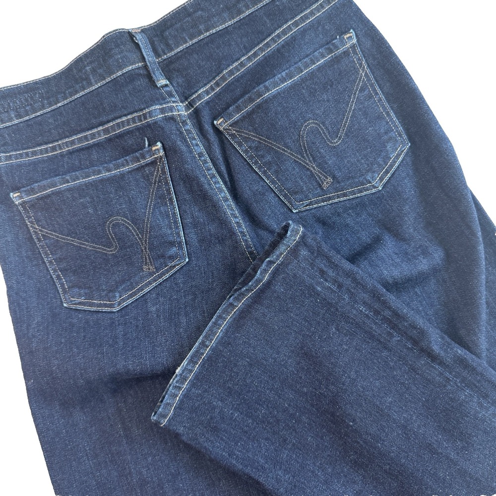 Citizens Of Humanity Amber Medium Rise Bootcut Jeans Womens 27 Dark Wash 28x32